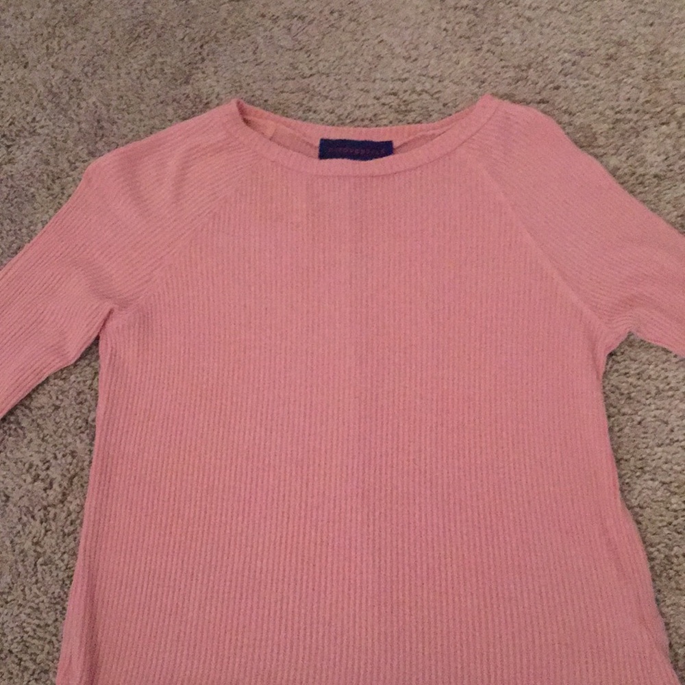 Juniors Pink Long Sleeve